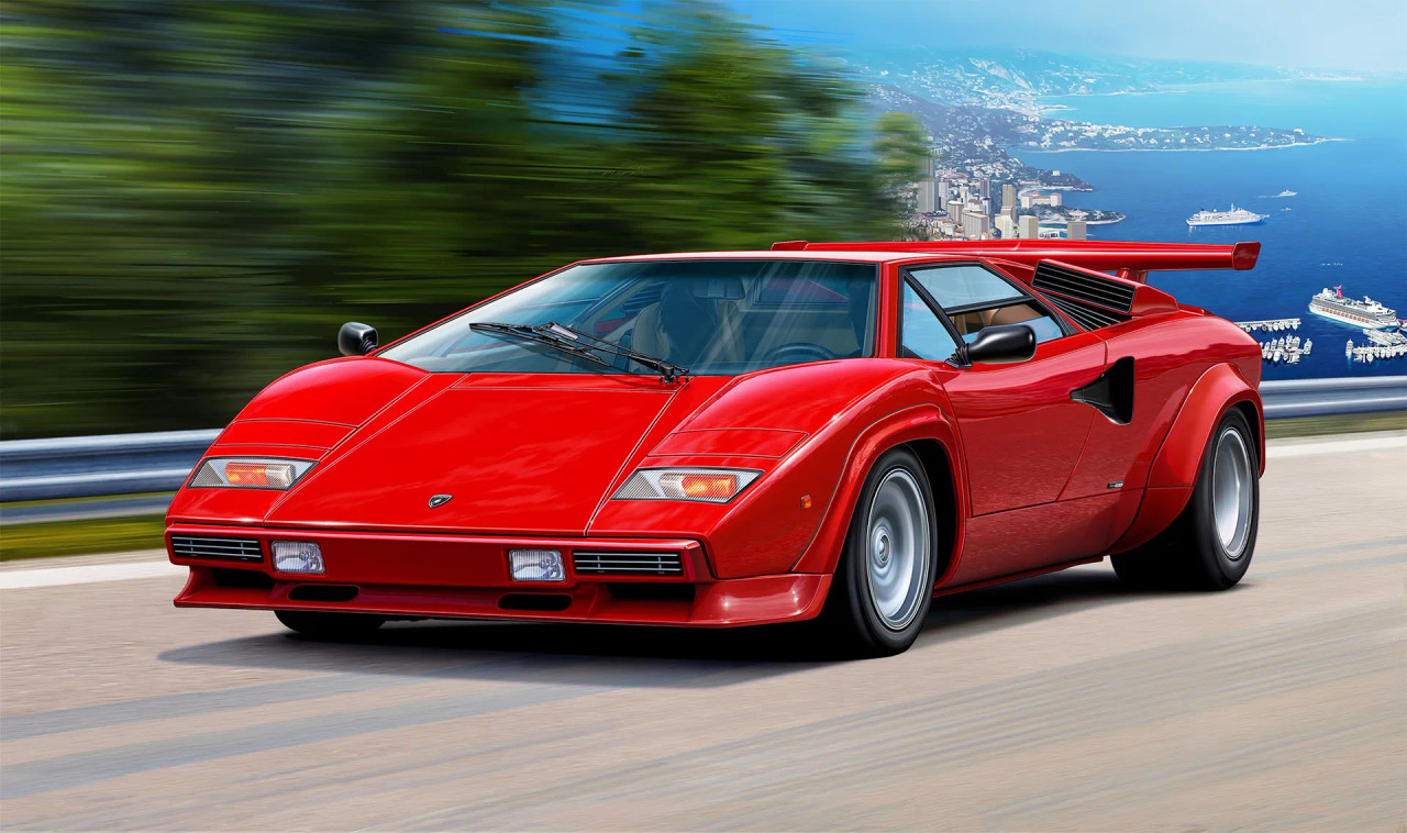 a*n様 HPI Lamborghini Countach LP500S ボディ Amazon.com: Tamiya Models LP500S Lamborghini Countach Kit