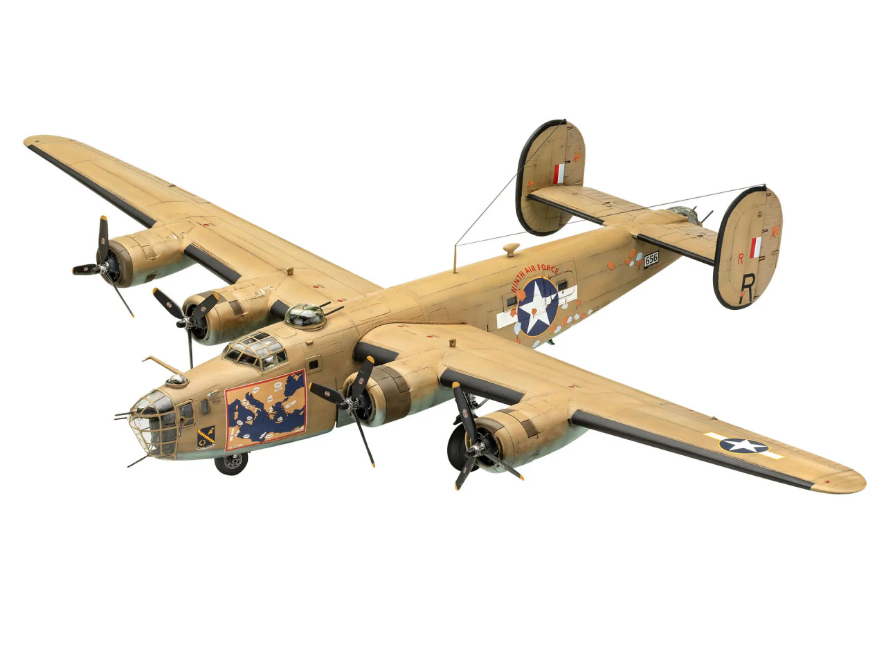 RAG03831 - Revell 1/48 B-24D Liberator - Wheels & Wings Hobbies