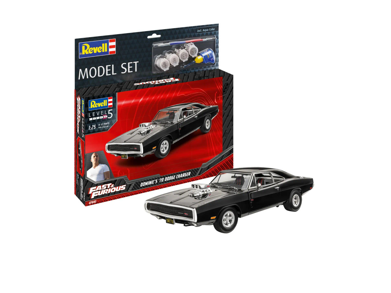 RAG67693 - Revell 1/25 Model Set Fast & Furious - Dominic's 1970