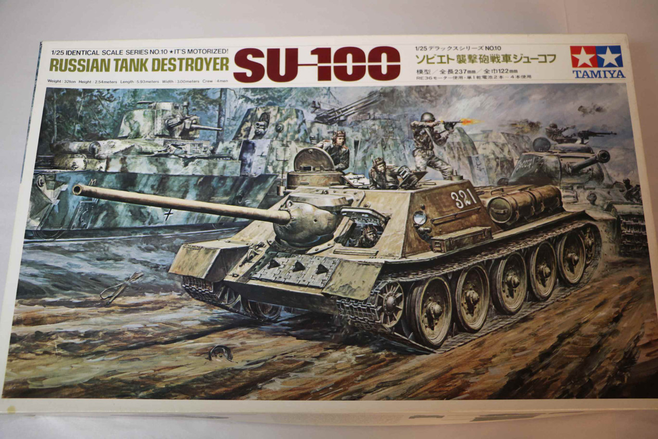 DT110 - Tamiya 1/25 Russian Tank Destroyer Su-100
