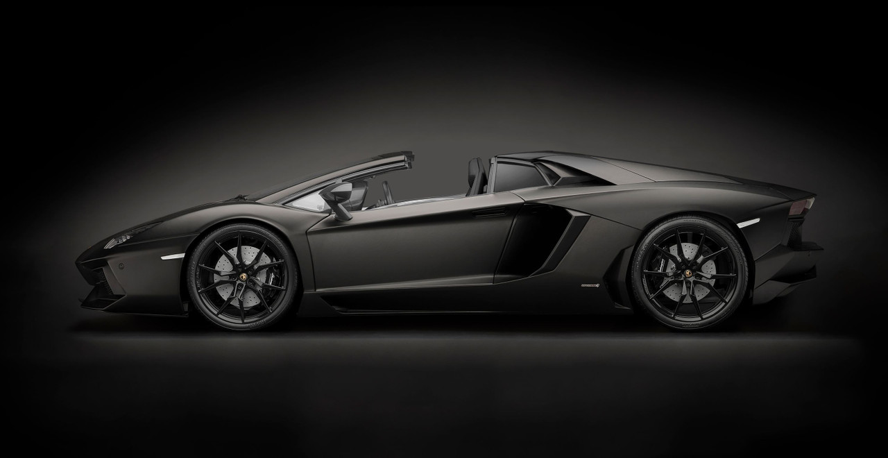 POCHK121 - Pocher Lamborghini Aventador LP700-4 Roadster Nero