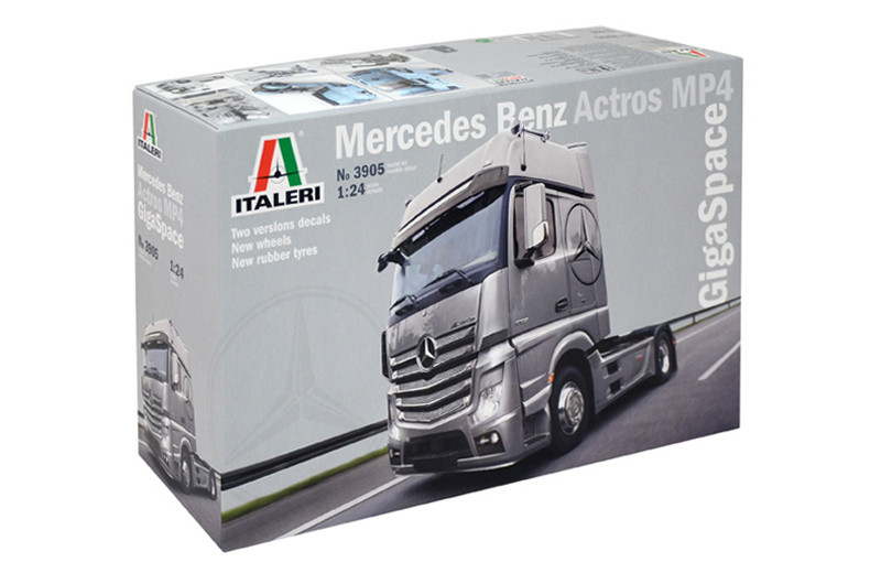 ITA3905 - Italeri 1/24 MERCEDES BENZ ACTROS MP4 GIGASPACE - Wheels