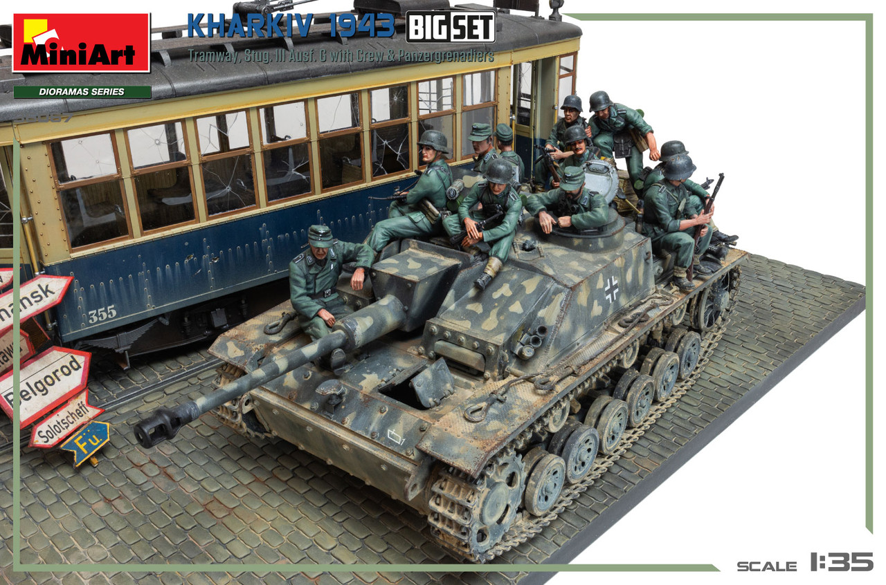 MIA36067 - MiniArt 1/35 Karkiv 1943 BIG KIT - Wheels & Wings Hobbies