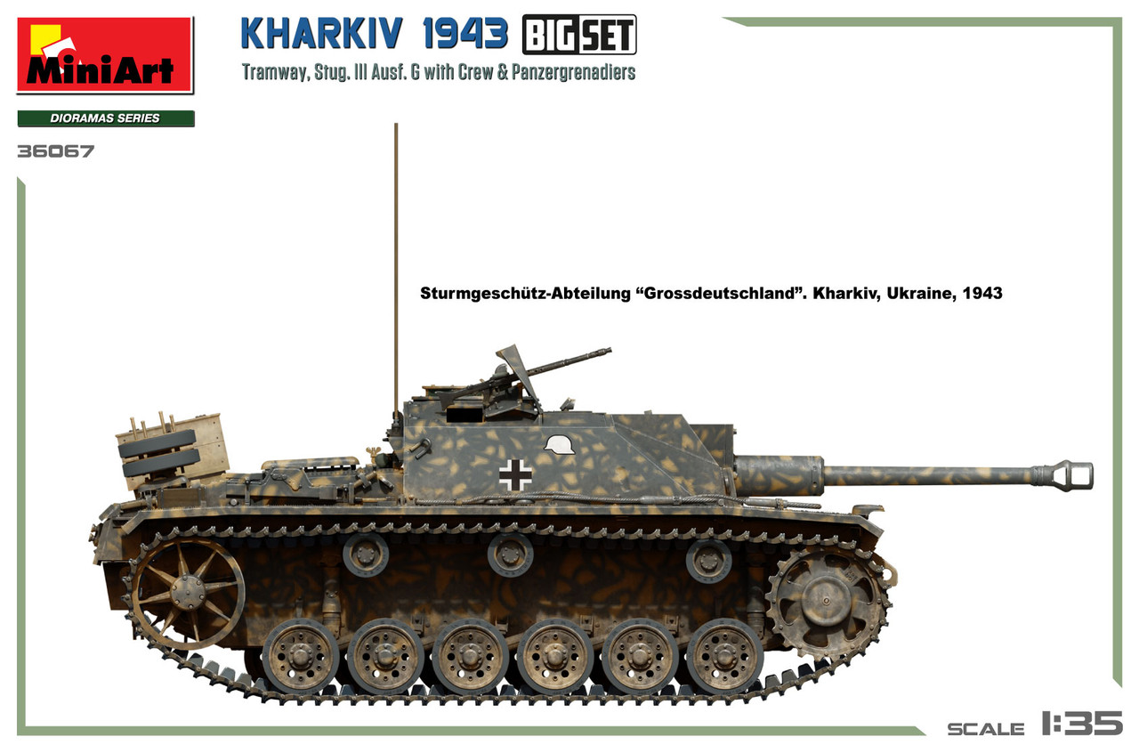 MIA36067 - MiniArt 1/35 Karkiv 1943 BIG KIT - Wheels & Wings Hobbies