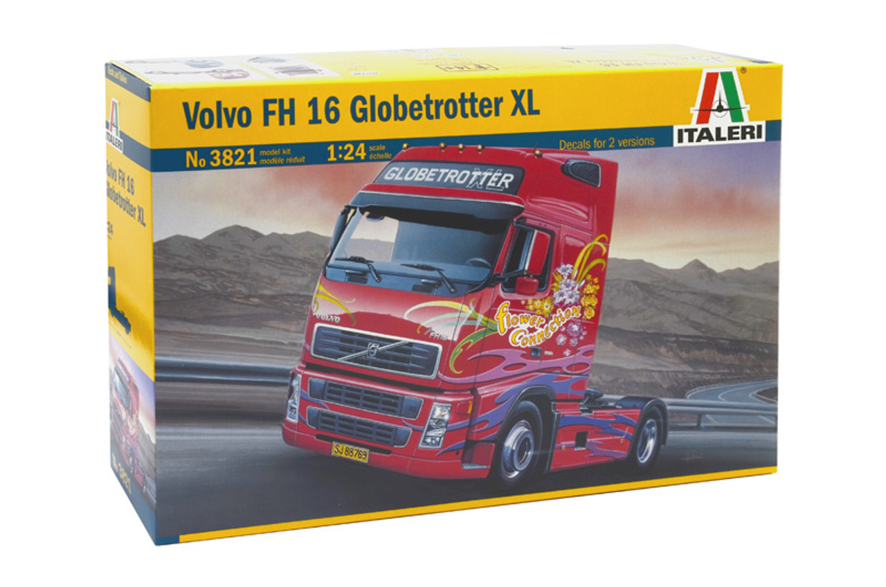 自動車 ITALERI Volvo FH 16 Globetrotter XL 1:24 ITALERI - VOLVO FH4 GLOBETROTTER XL