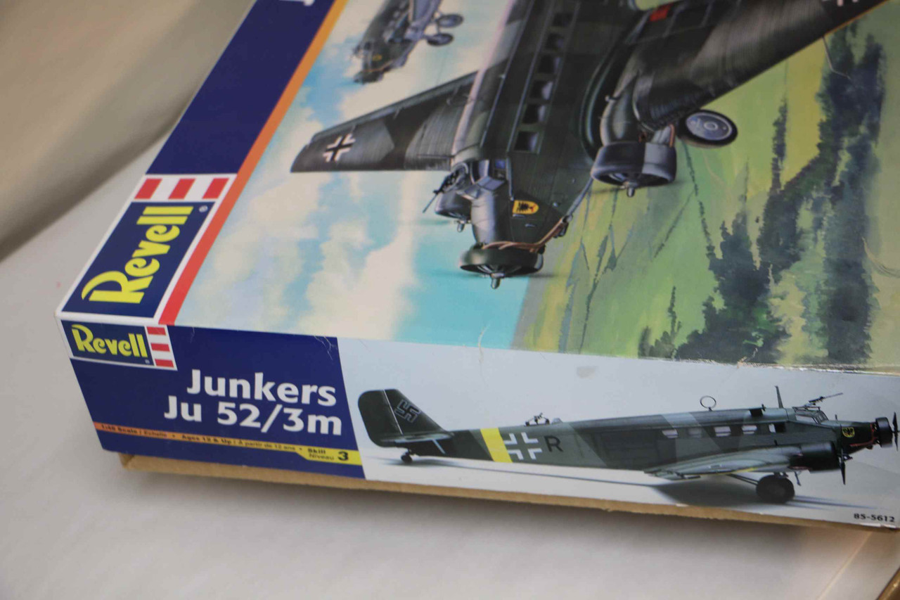 85-5612 - Revell 1/48 Junkers Ju 52/3m - EXTRA AFTERMARKET - PREOWNED