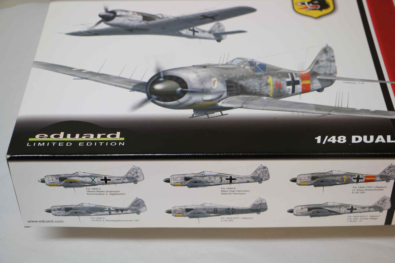 EDU1144 - Eduard - 1/48 Fw 190A Nachtjager Dual Combo Limited