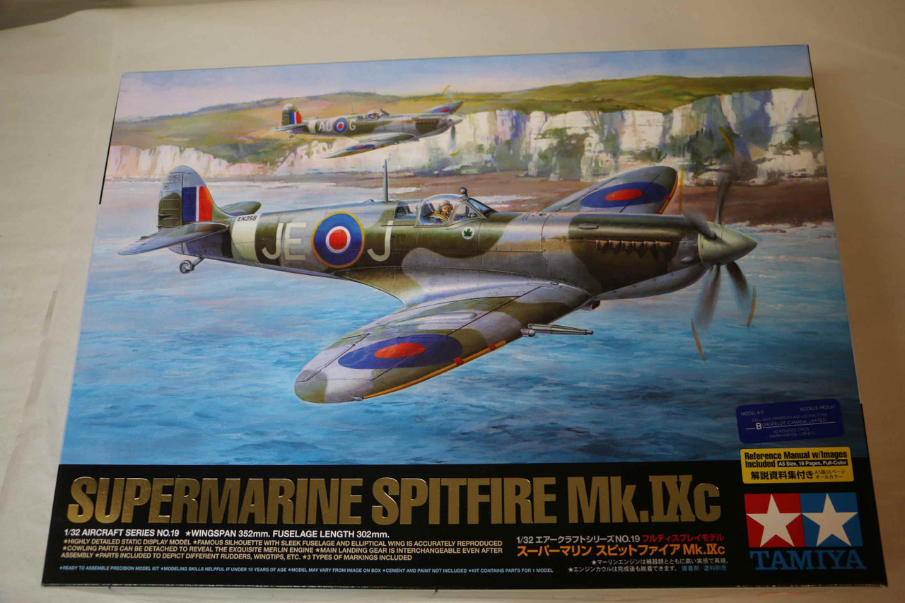 60319 - Tamiya 1/32 Supermarine Spitfire Mk.IXc - PREOWNED