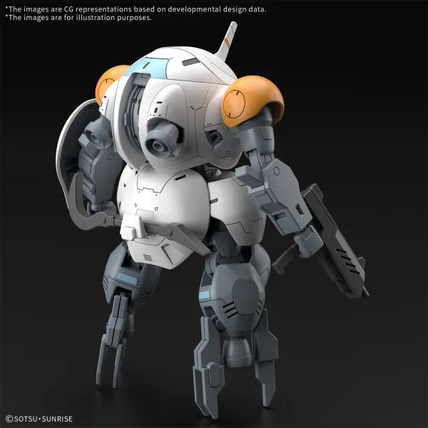 BAN5069174 - Bandai HG IBO 1/144 598's Monkey Rodi/Crab Rodi