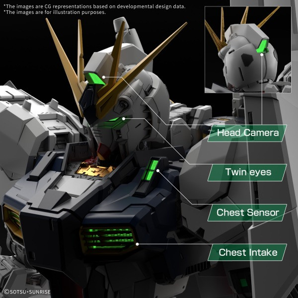 BAN5069361 - Bandai PG Unleashed 1/60 LED Unit for Nu Gundam