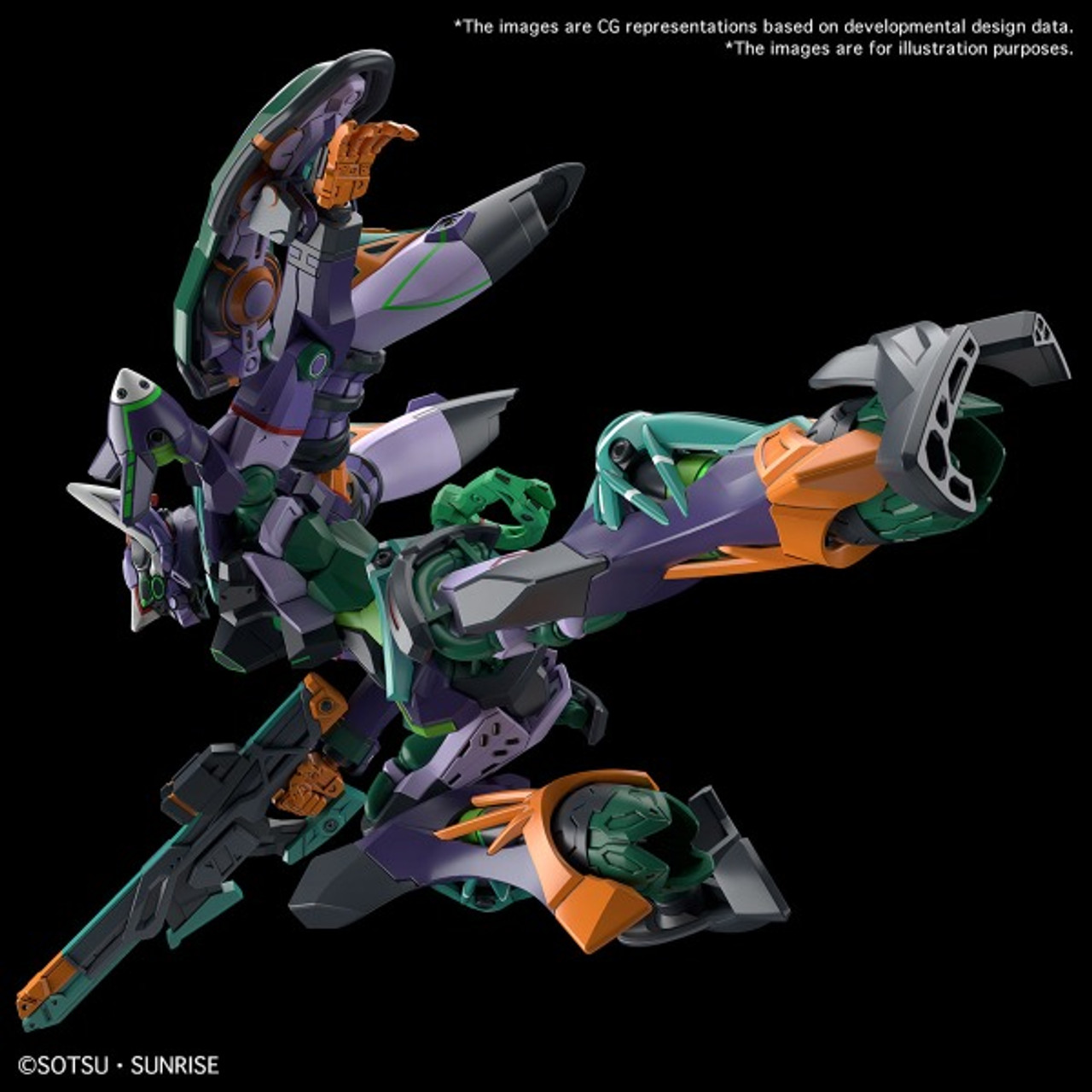 BAN5068682 - Bandai HG 1/144 GFreD (GQuuuuuuX) - Wheels and