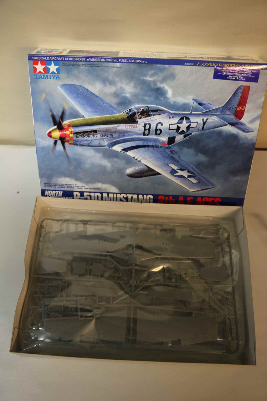 61089 - Tamiya - 1/48 P-51D Mustang 8th A.F. Aces (Discontinued