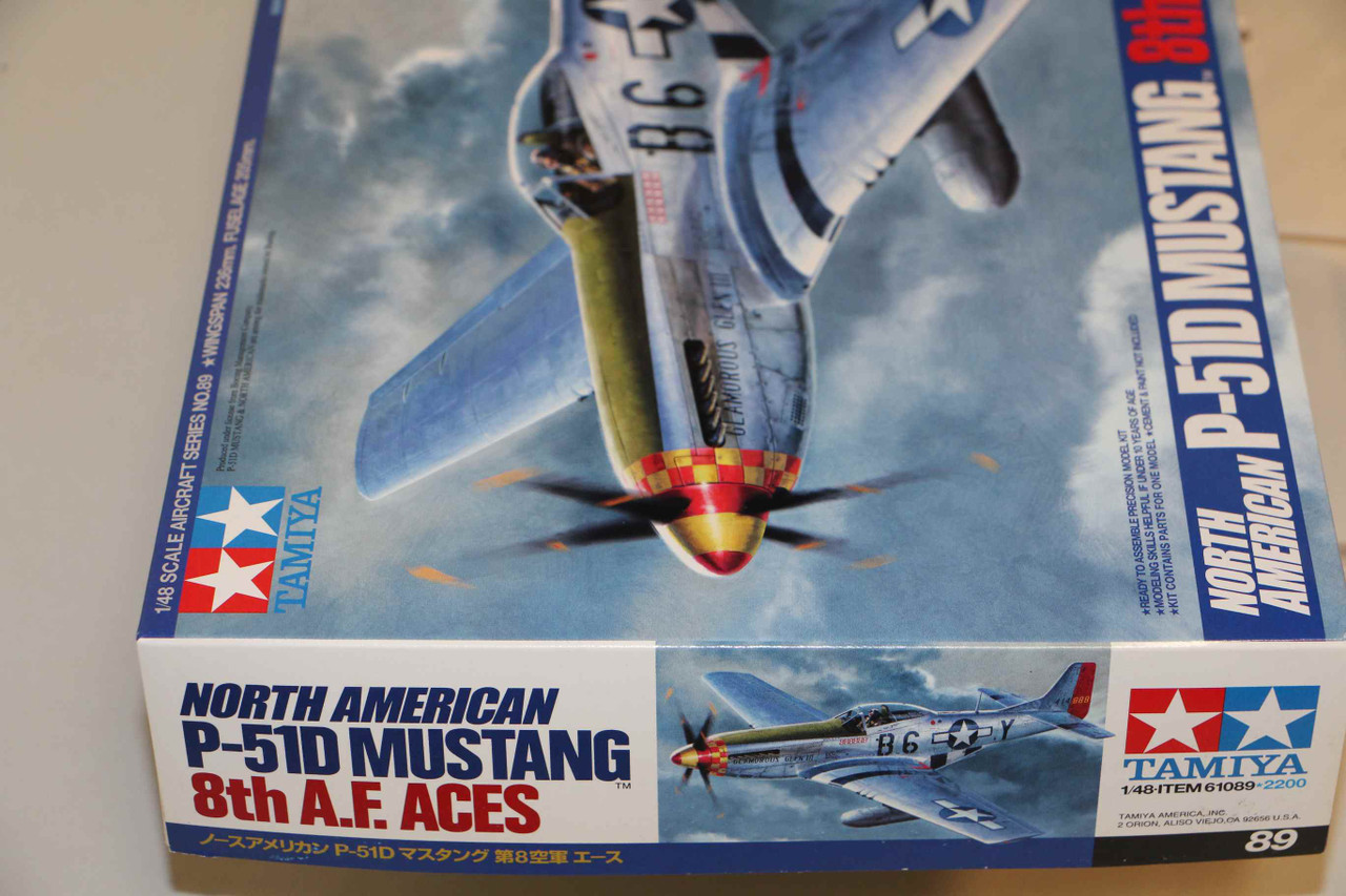 61089 - Tamiya - 1/48 P-51D Mustang 8th A.F. Aces (Discontinued