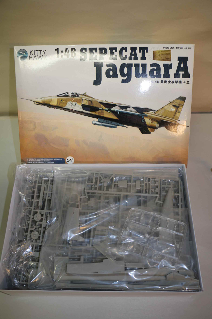 KH80104 - 1/48 Kitty Hawk SEPECAT Jaguar A Preowned