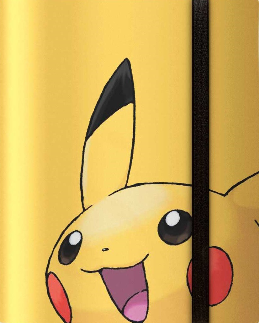 Carpeta Pokémon Pikachu De 9 Bolsillos Ultra PRO – Capacidad Para 360 Cartas, Carga Lateral, Libre De ácidos Y PVC