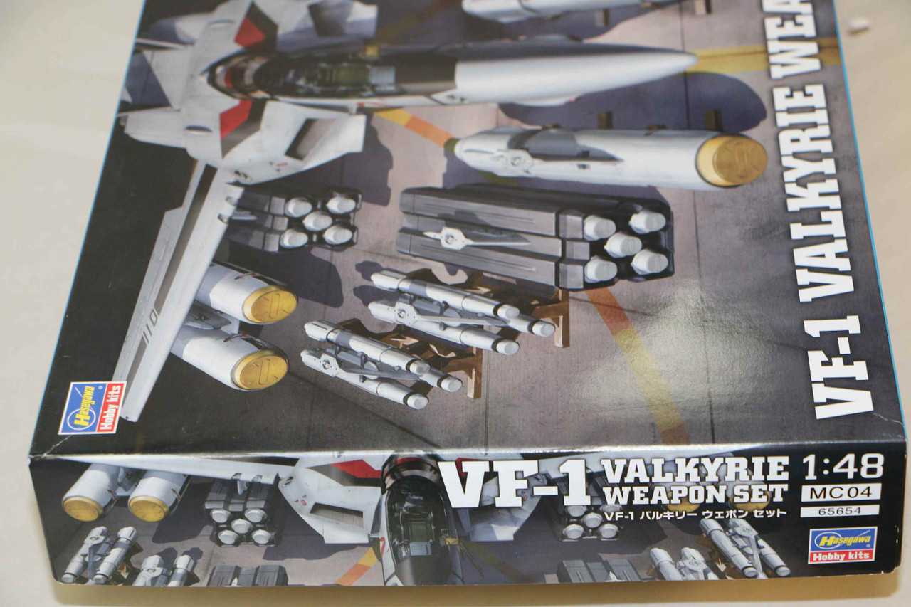 65654 - Hasegawa 1/48 - VF-1 Valkyrie Weapon Set PREOWNED