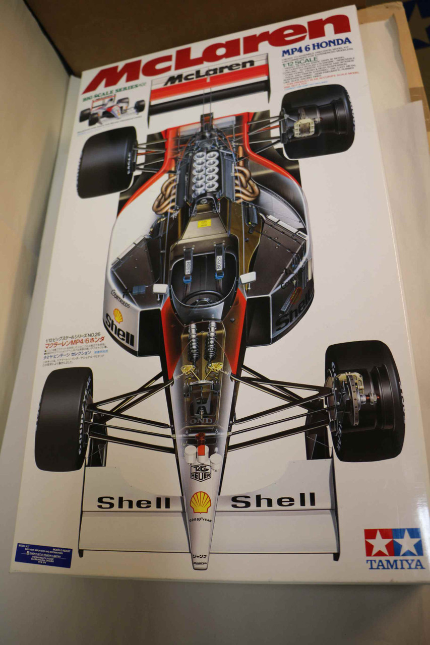 12028 - Tamiya - 1/12 McLaren MP4/6 Honda (Discontinued)