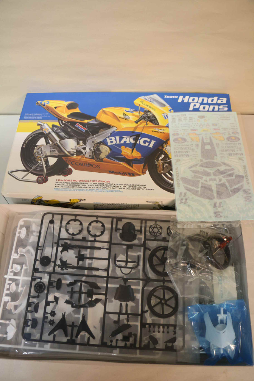 14095 - Tamiya - 1/12 Honda RC211V Team Honda Pons