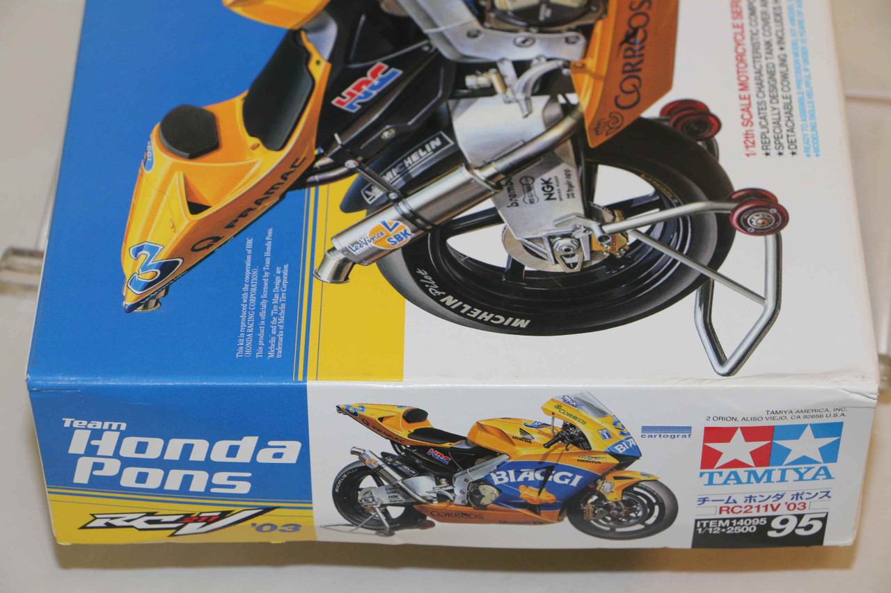 ★★タミヤ 1/12 ホンダ　RC211V '03Team Honda Pons タミヤ 1/12 ホンダ RC211V '03Team Honda Pons Team Honda Pons