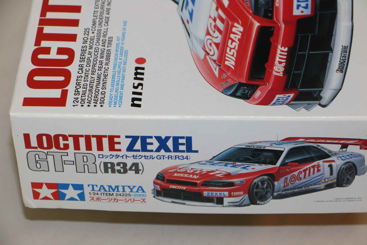 絶版　TAMIYA GT-R LOCTITE ZEXEL Rare model kit Tamiya1/24 Loctite Zexel Nissan Skyline GT-R