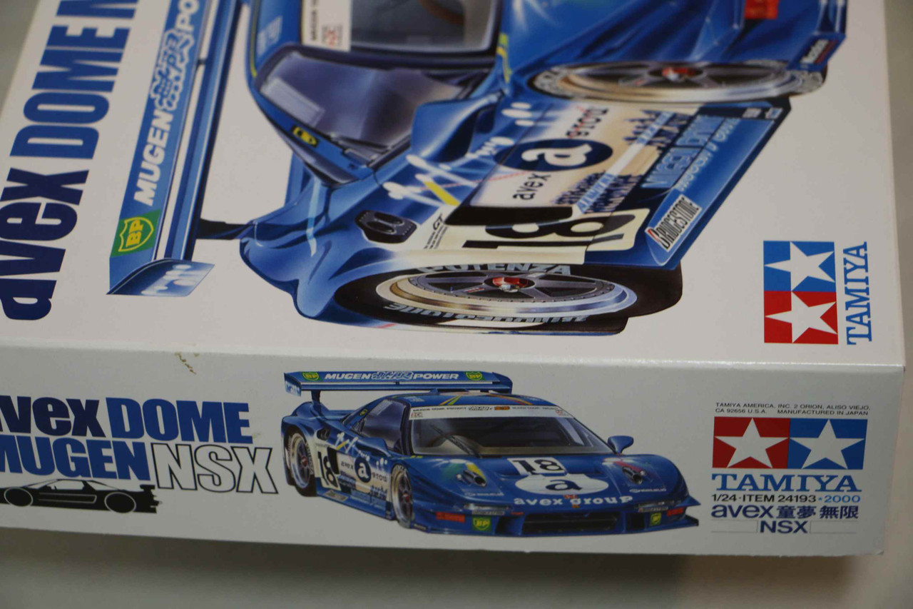 タミヤ◆スペアボディ avex DOME MUGEN NSX 1/8◆ラスト1台 1/8 Gp Tgx Avex Dome Mugen Nsx W/Engine / Tamiya USA