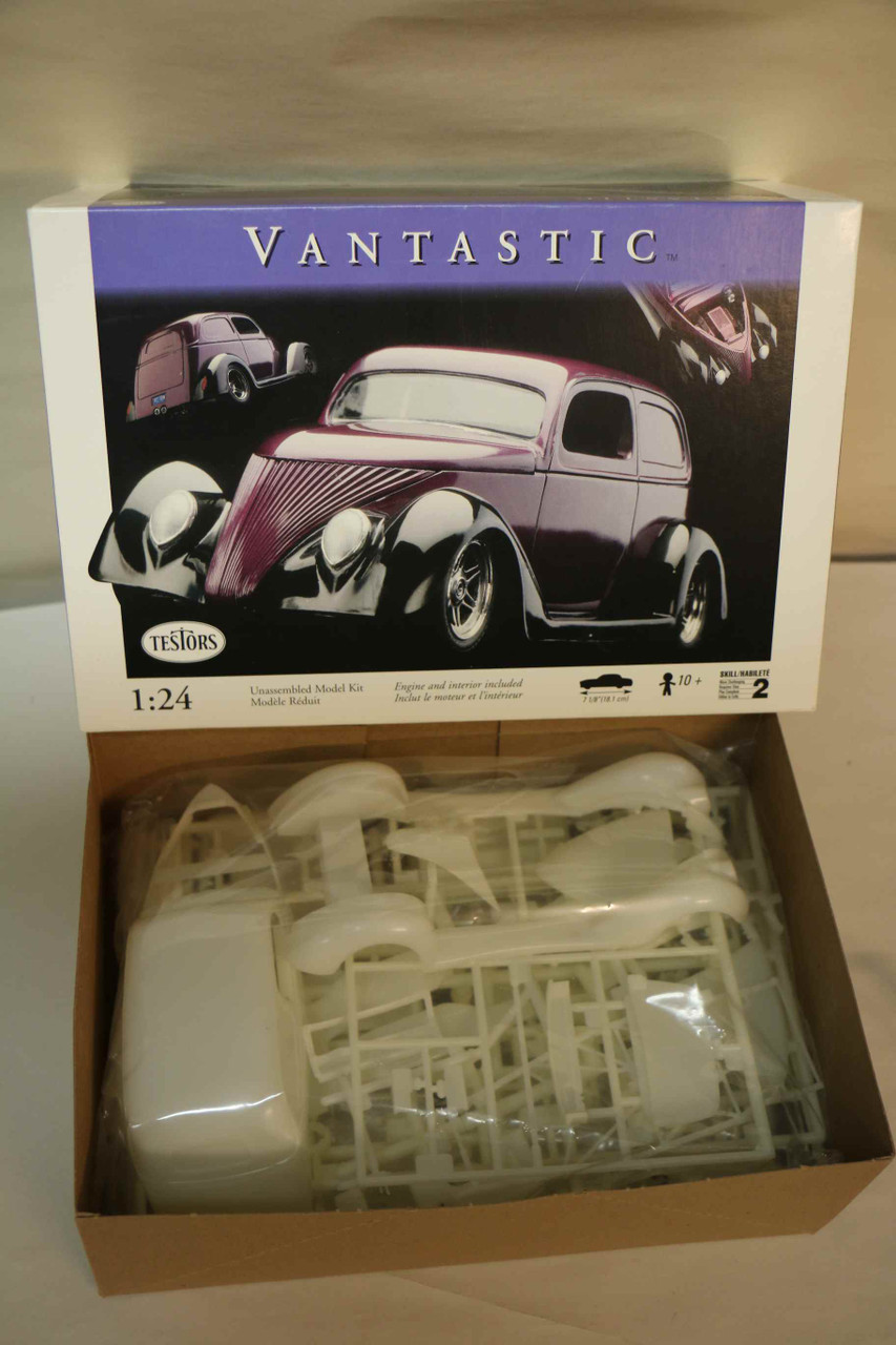 自動車 TESTORS 1/24 VANTASTIC 5309 - Testors -1/24 Vantastic PREOWNED
