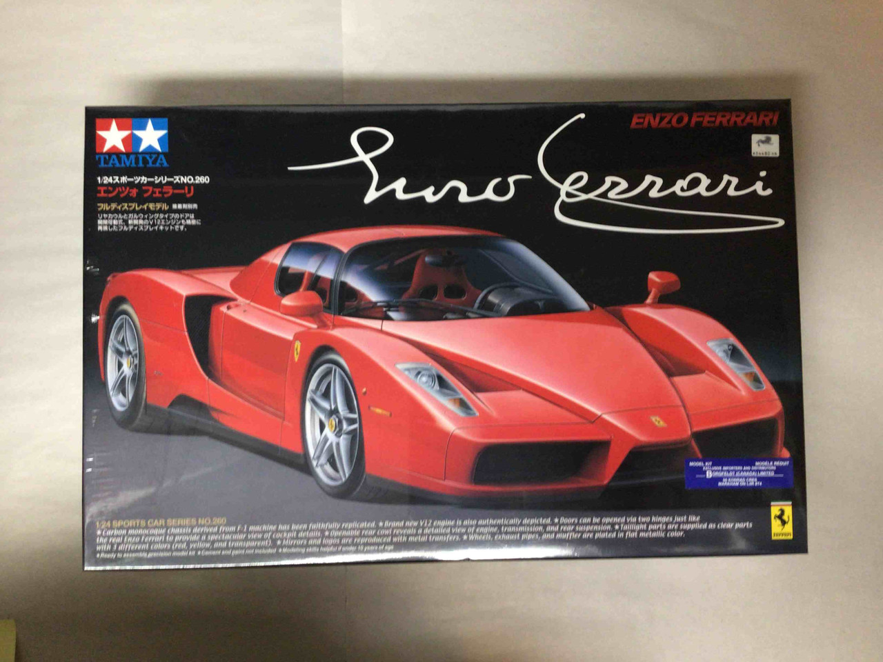Tamiya 1/24 Ferrari Enzo (Pre-Owned) | Wheels & Wings Hobbies