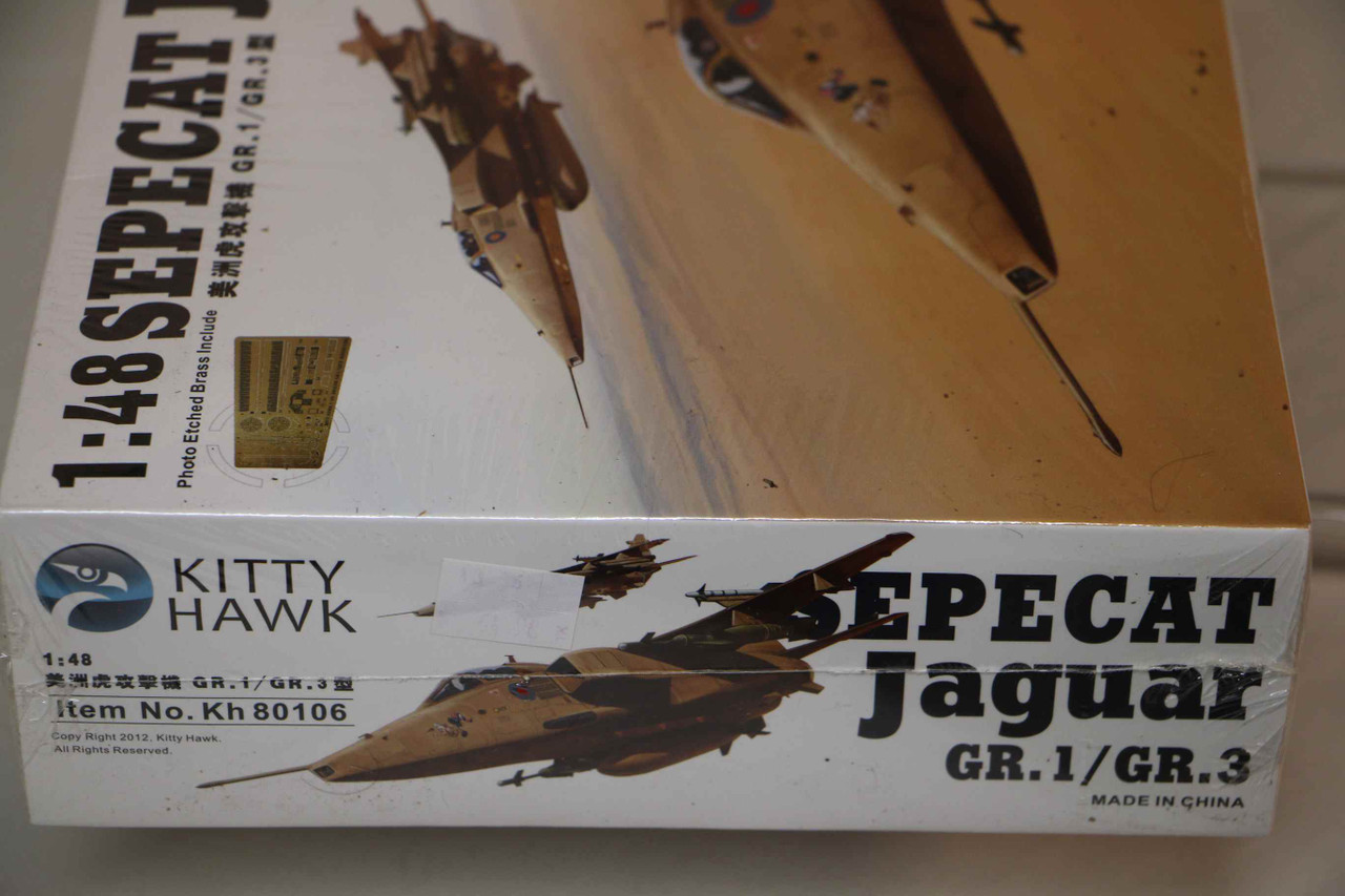 KH80106 - Kitty Hawk 1/48 Sepecat Jaguar Gr.1/Gr.3 - PREOWNED