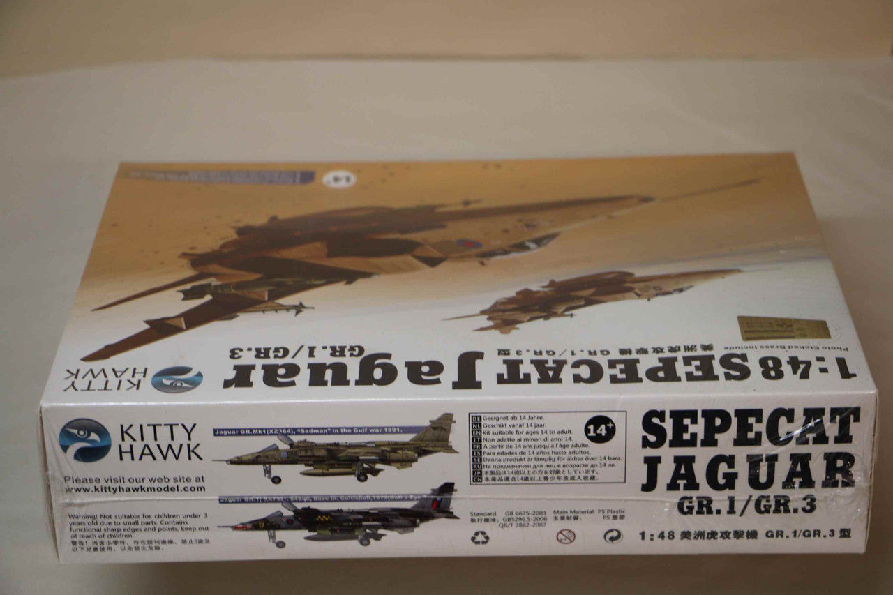 KH80106 - Kitty Hawk 1/48 Sepecat Jaguar Gr.1/Gr.3 - PREOWNED