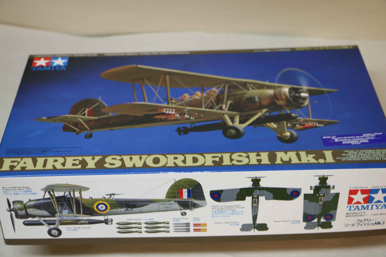 61068 - Tamiya 1/48 Fairey Swordfish Mk.I - PREOWNED
