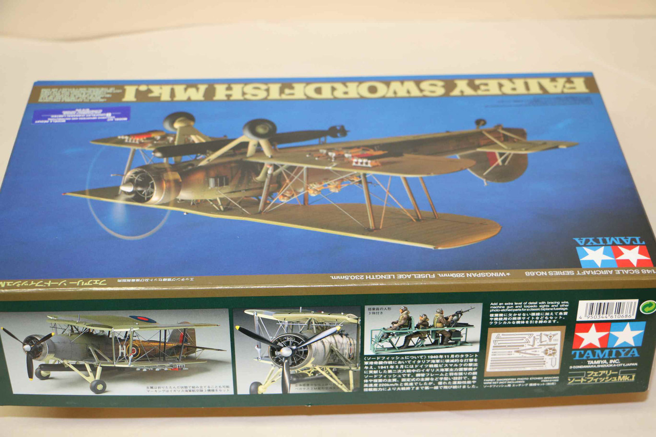 61068 - Tamiya 1/48 Fairey Swordfish Mk.I - PREOWNED
