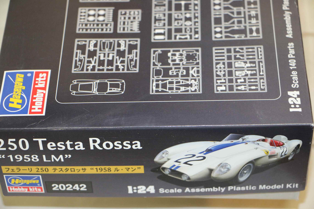 20242 - Hasegawa - 1/24 1958 250 Testa Rossa '58 LeMans' PREOWNED