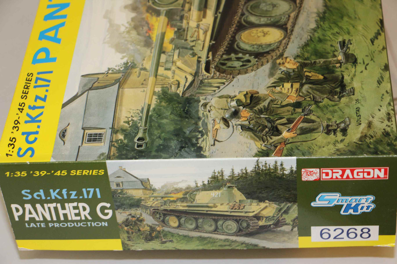 6268 - Dragon - 1/35 Panther G Sd.Kfz.171 'Smart Ki PREOWNED
