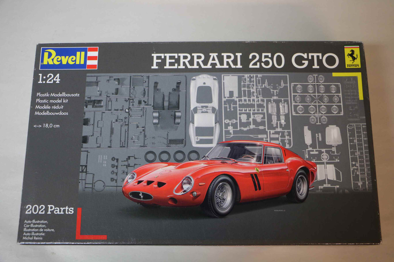 07395 Revell 1/24 Ferrari 250 GTO (Discontinued) PREOWNED