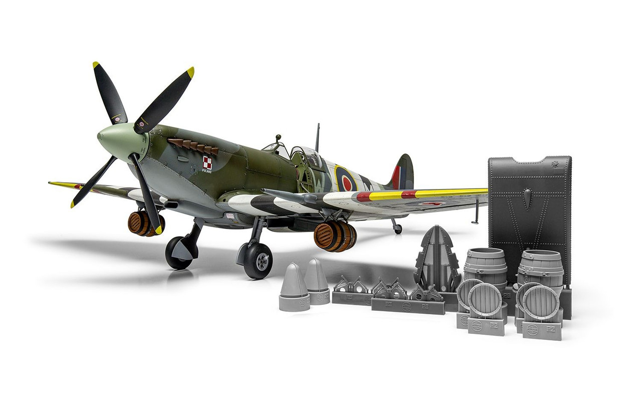 AIRA17001A - Airfix 1/24 Supermarine Spitfire Mk.IX Flying Dray