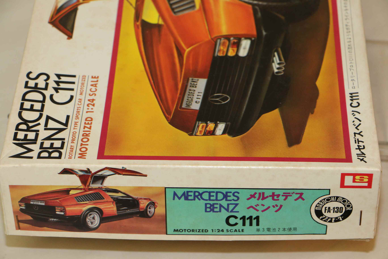 C111 LS 1⁄24 MIDSHIP ベンツ メルセデス ミッドシップ エルエス 絶版