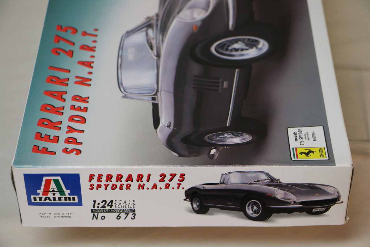 0 フェラーリ Ferrari NART 1⁄24 GTB⁄4 スパイダー scale Italeri 