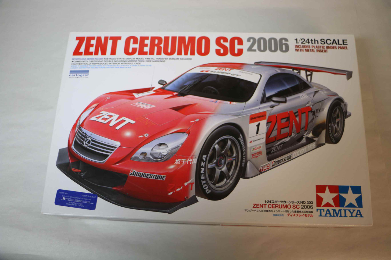 タミヤ 1/24 モービル 1 SC 2006/ZENT セルモ SC 24303 - Tamiya - 1