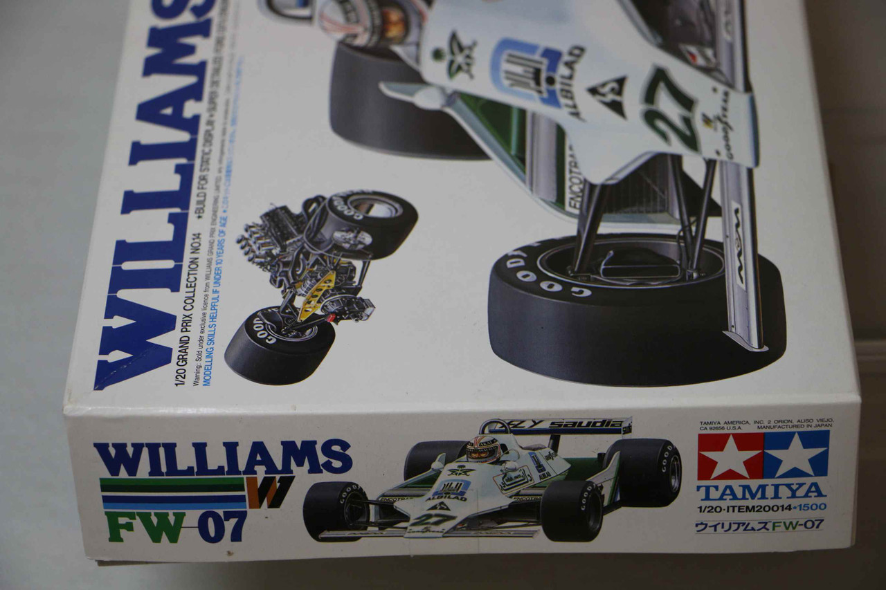 20014 - Tamiya - 1/20 Williams FW-07 WWHP