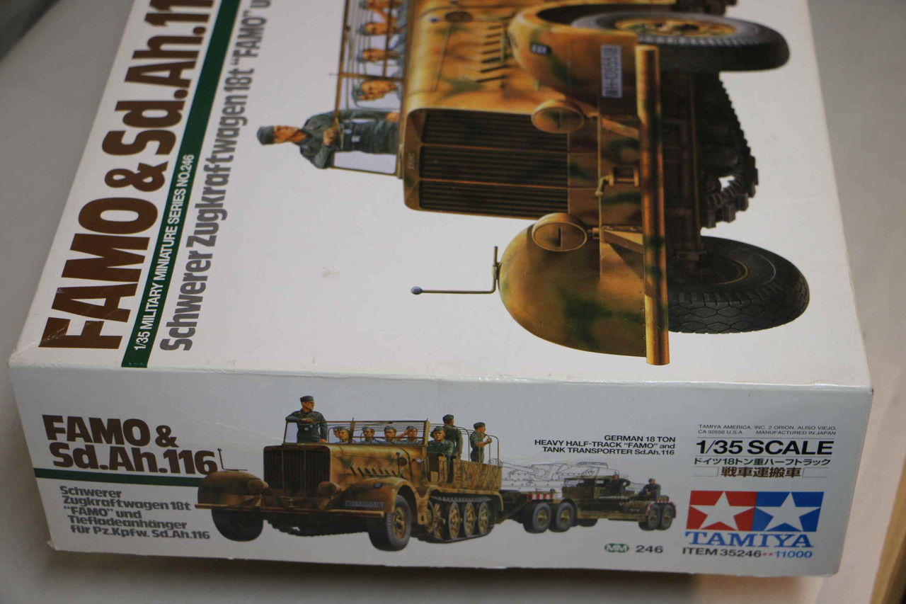 35246 - Tamiya - 1/35 German Famo and Sd.ah.116 WWHP
