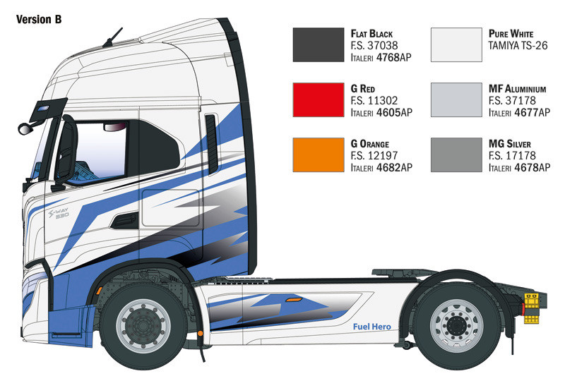 3963 - Italeri 1/24 IVECO STRALIS S-WAY