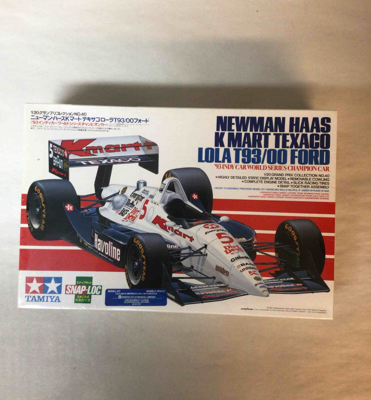 Tamiya 1/20 Newman Haas K Mart Texaco Lola T93/00 Ford IndyCar