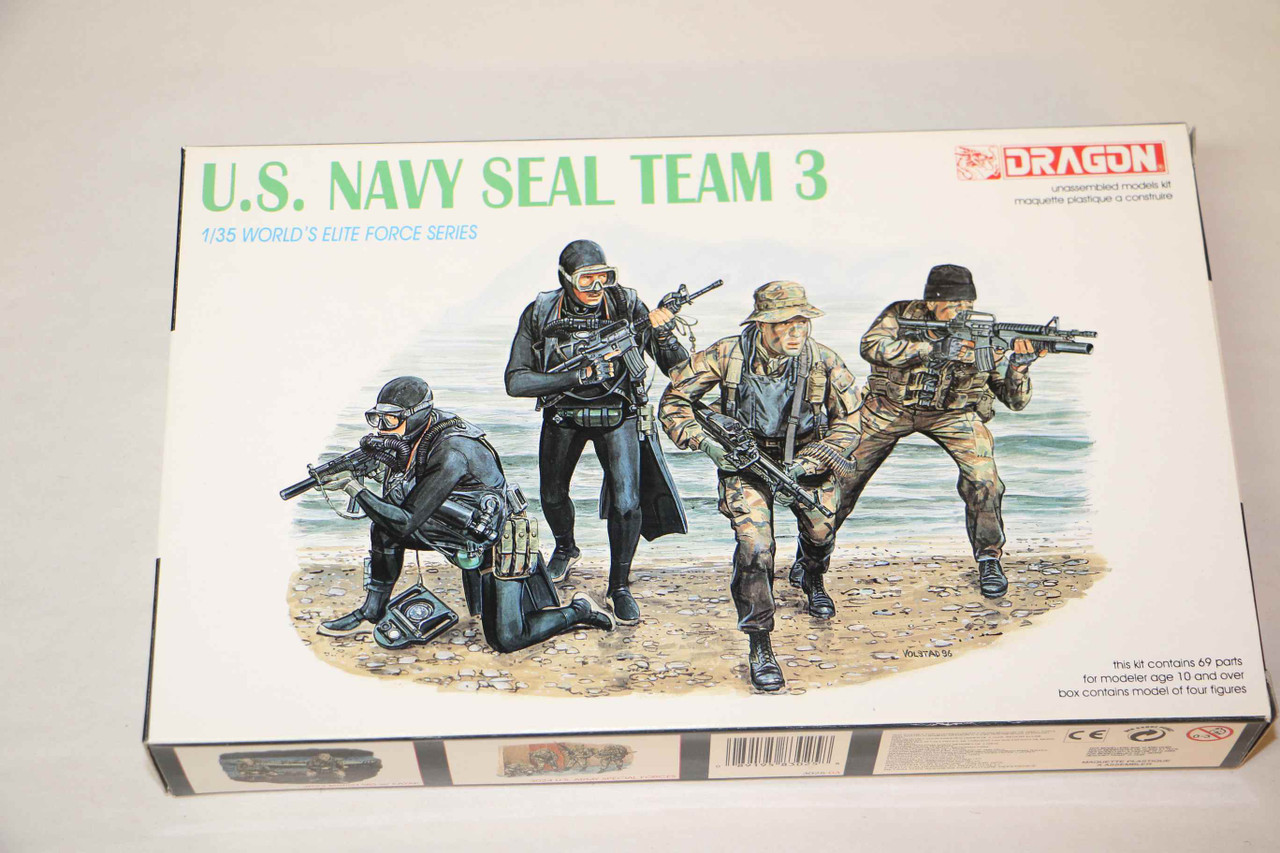 Dragon 1/35 U.S. Navy SEAL Team 3 Worlds Elite Force Series (Pre