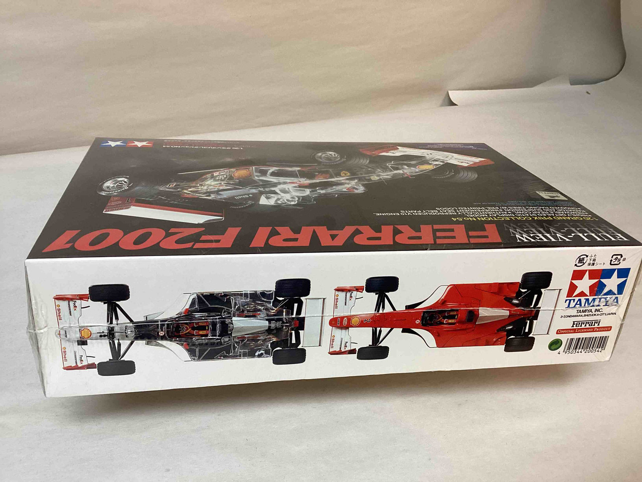 20054 - Tamiya 1/20 Ferrari F2001 Full-View F1 Car | Sealed Mint