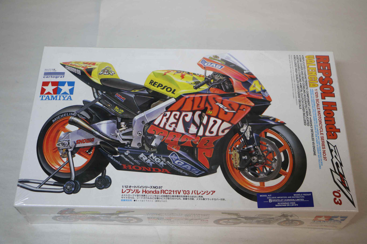 Tamiya 1/12 Repsol Honda RC211V Valencia 2003 (Pre-Owned) | Wheels