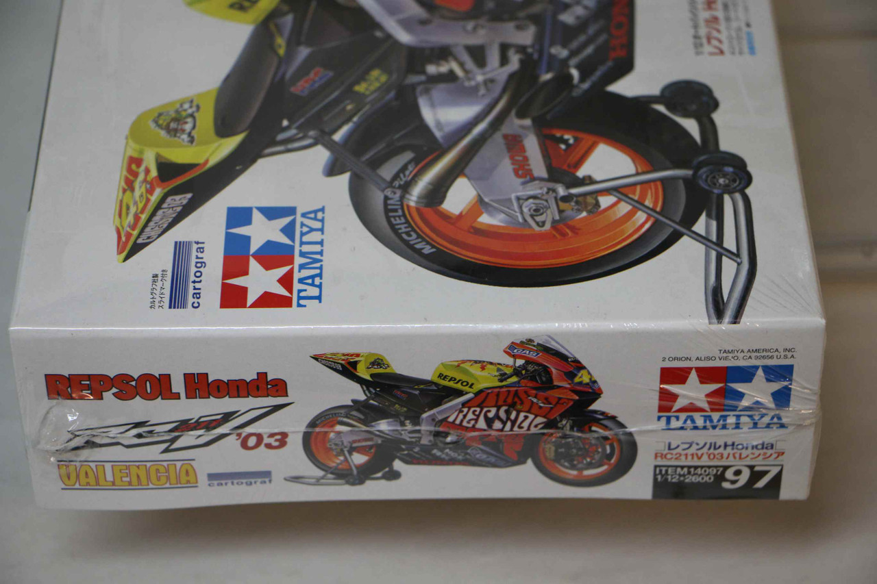 Tamiya 1/12 Repsol Honda RC211V Valencia 2003 (Pre-Owned) | Wheels