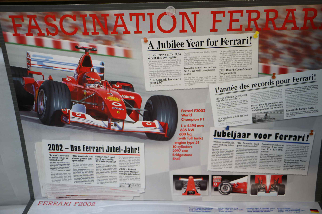 Revell 1/12 Ferrari F2002 (Pre-Owned) | Wheels & Wings Hobbies