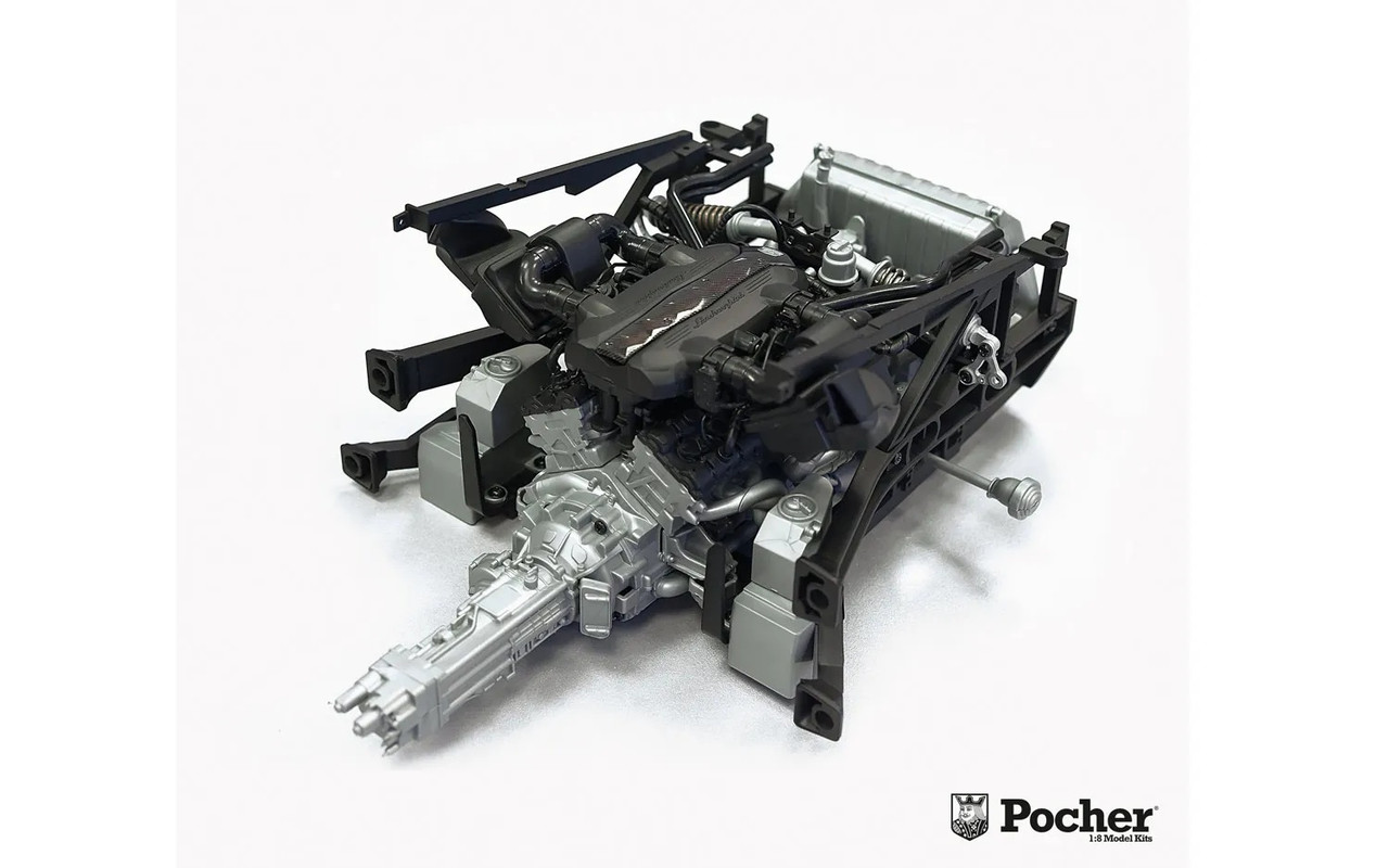 POCHK100- Pocher 1/8 Lamborghini Aventador LP 700-4 Orange