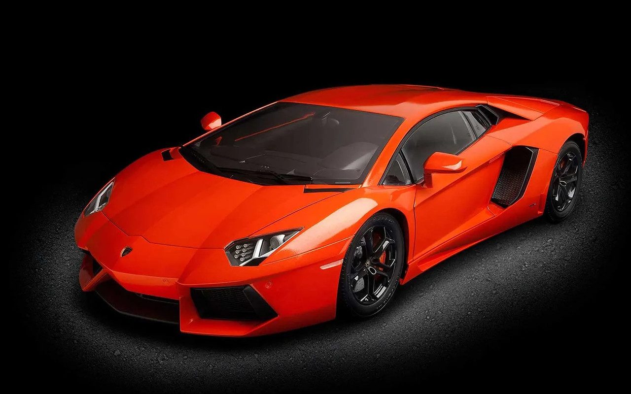 POCHK100- Pocher 1/8 Lamborghini Aventador LP 700-4 Orange