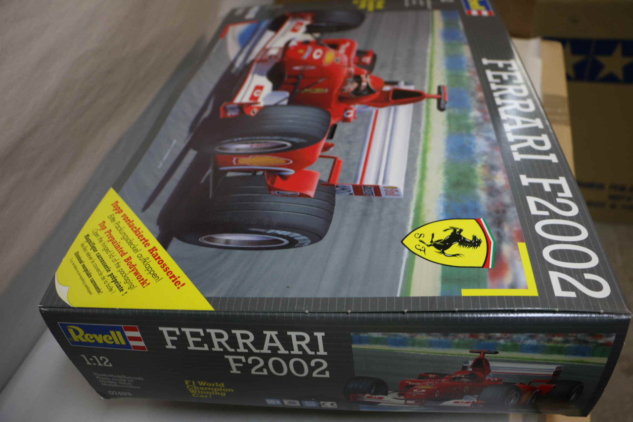 Revell 1/12 Ferrari F2002 F1 Scale Model Kit – Pre-Owned | Wheels